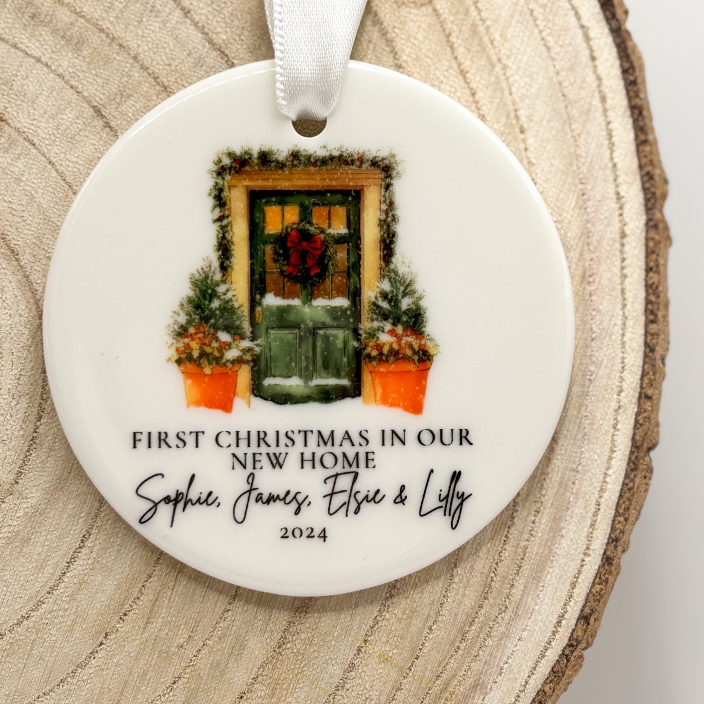 First Christmas in a New Home Christmas Ornament.