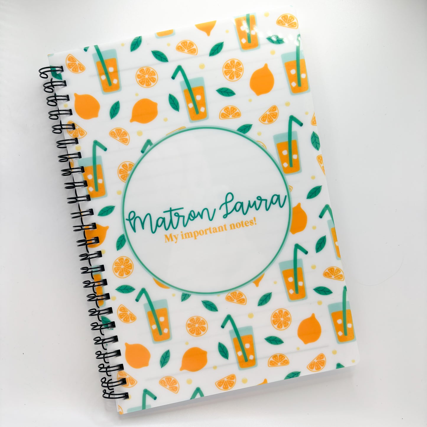 Personalised notebook