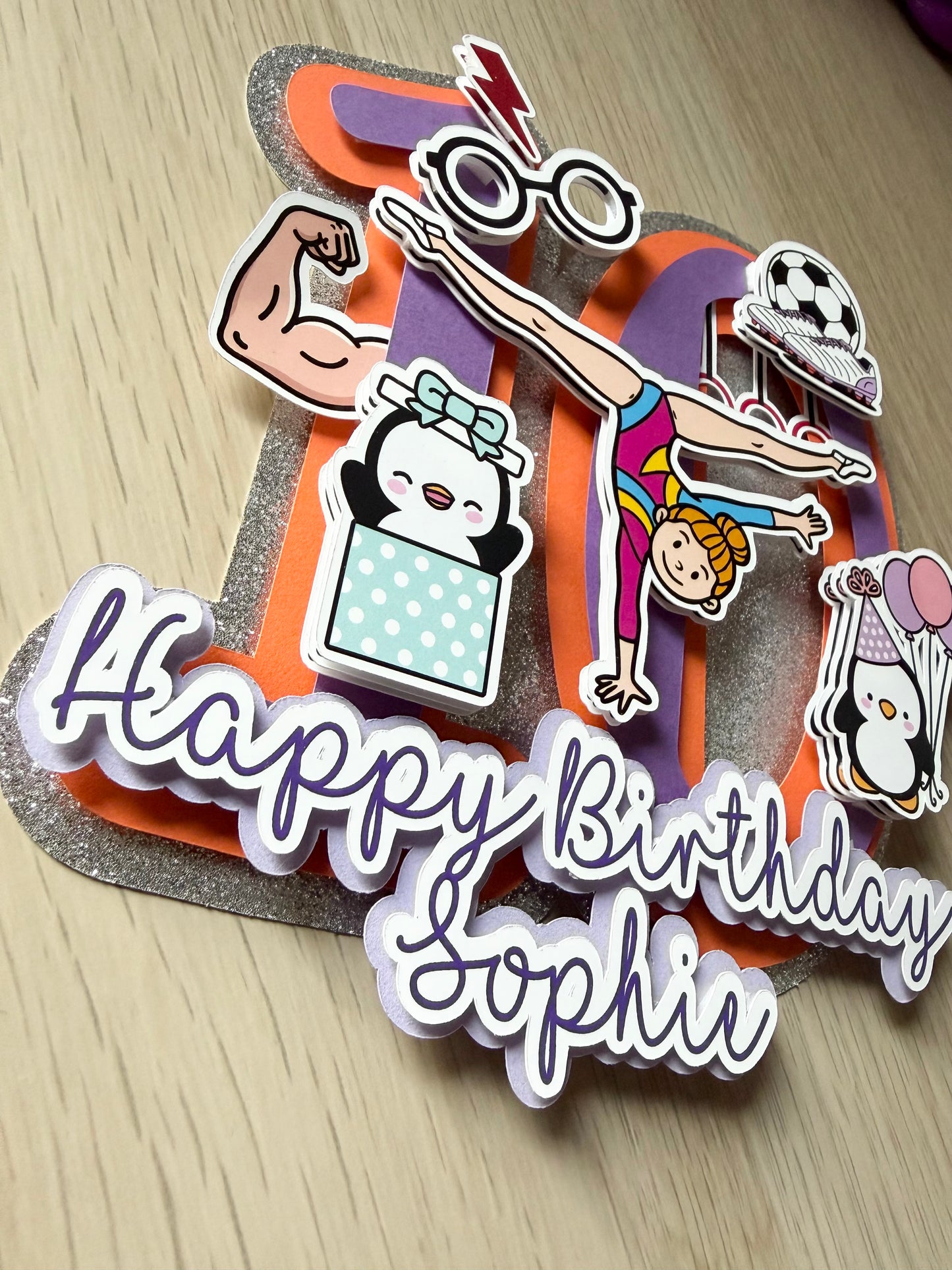 Favourite Things Cake Topper | Party | Decoration | Celebration