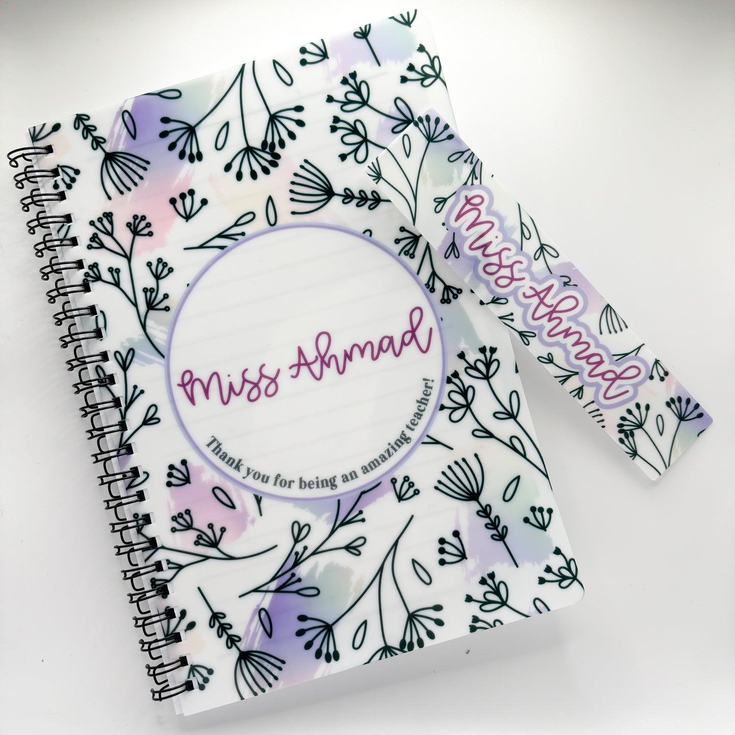Personalised notebook