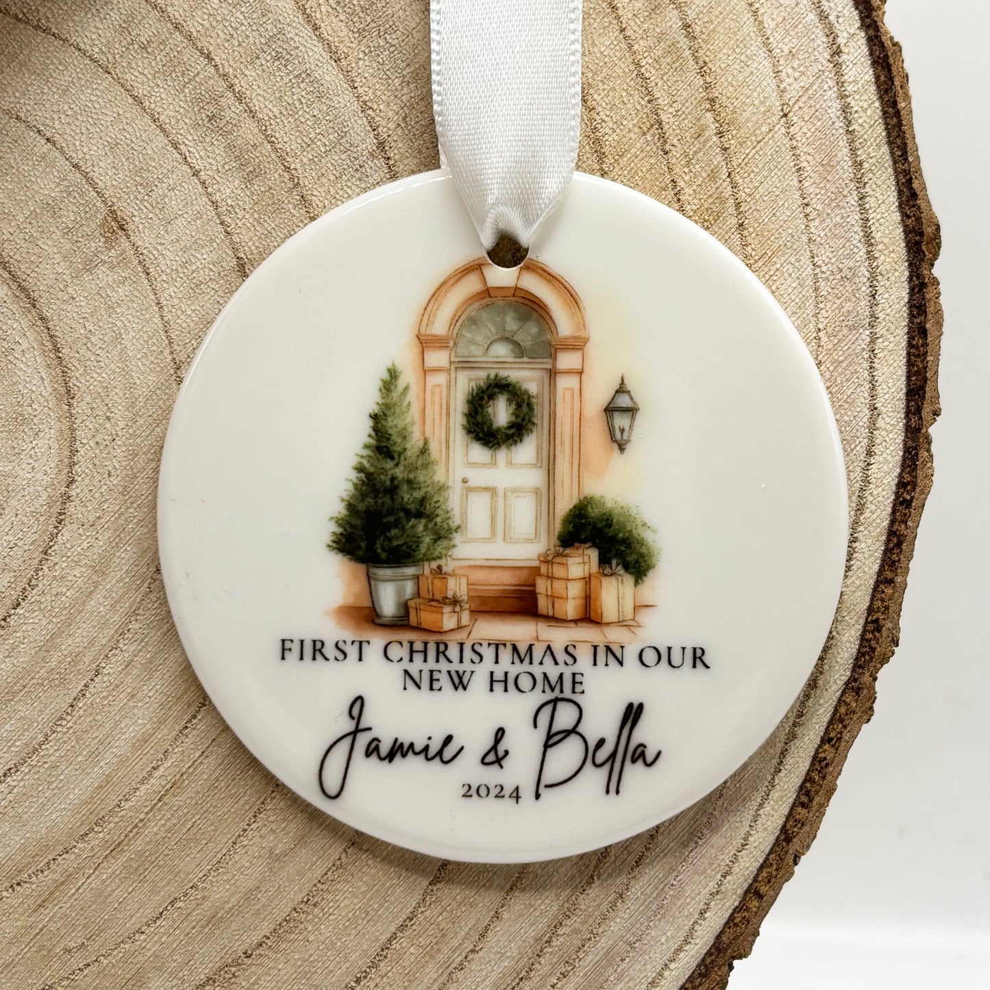 First Christmas in a New Home Christmas Ornament.