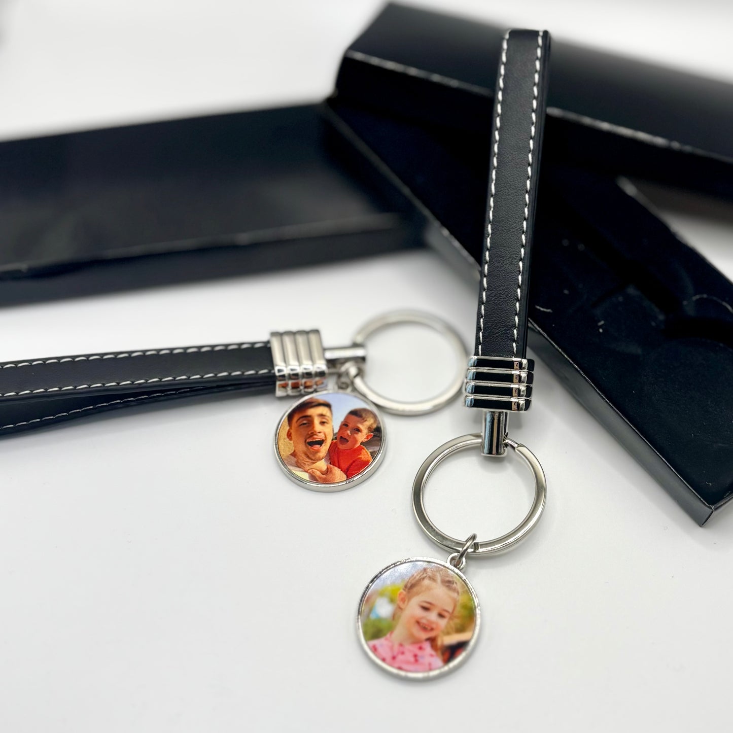 Photo Keyring | Gift boxed | Wrist loop | Personalised | Gift