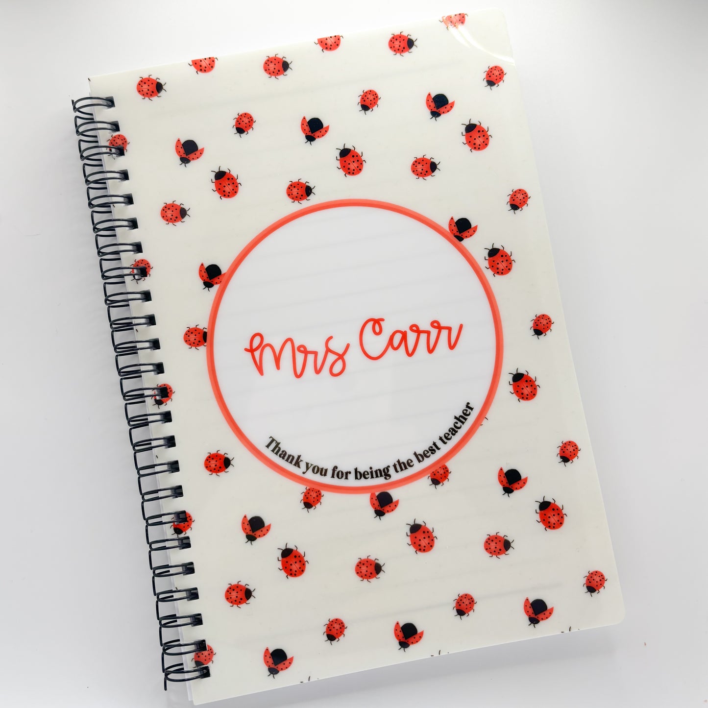 Personalised notebook