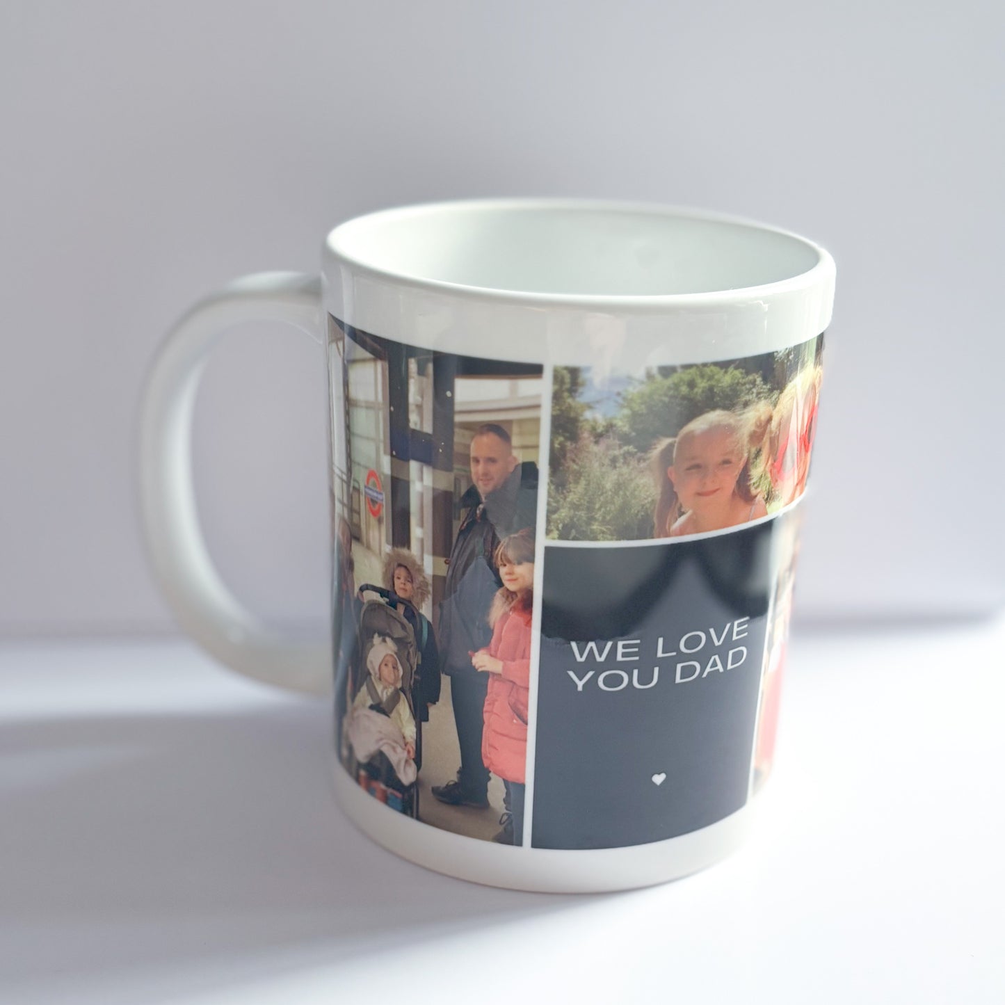 Multi collage Photo Mug