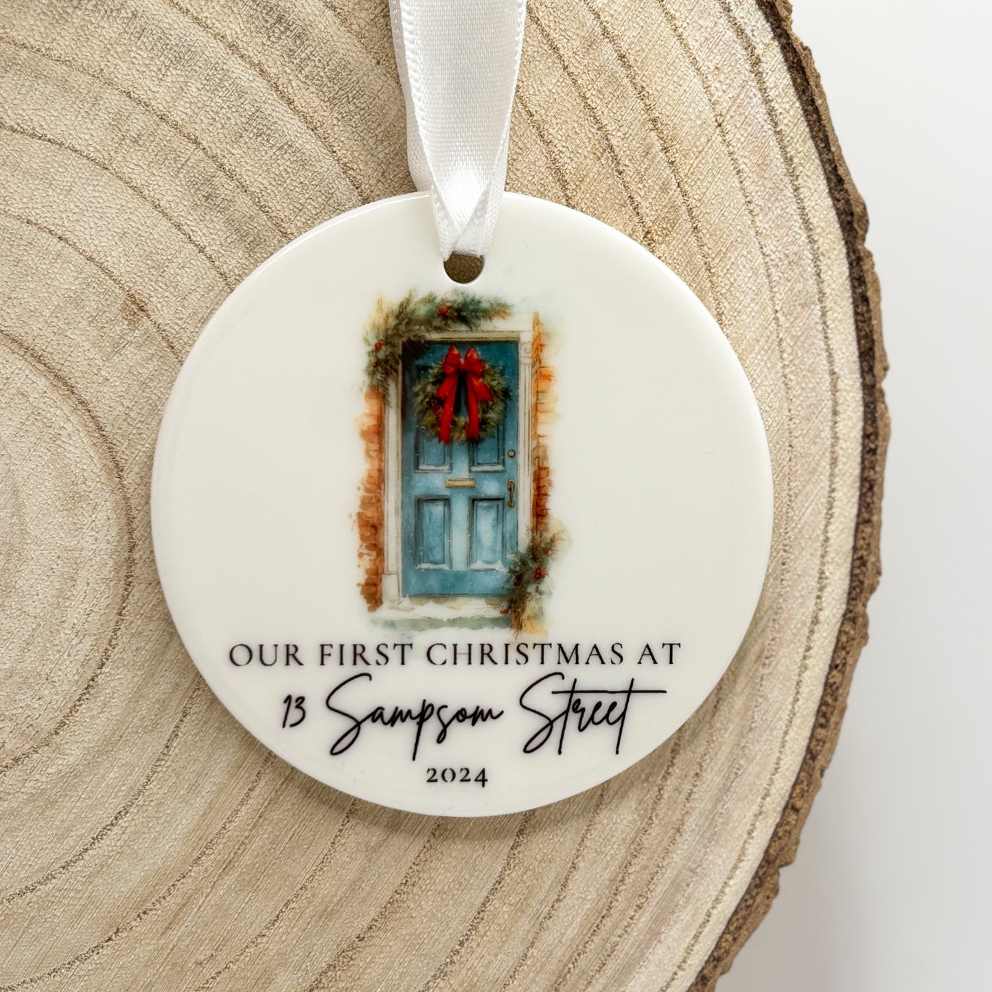 First Christmas in a New Home Christmas Ornament.