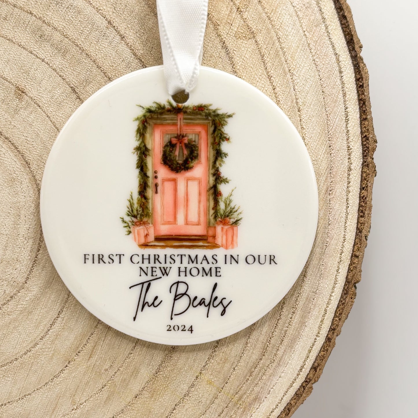 First Christmas in a New Home Christmas Ornament.