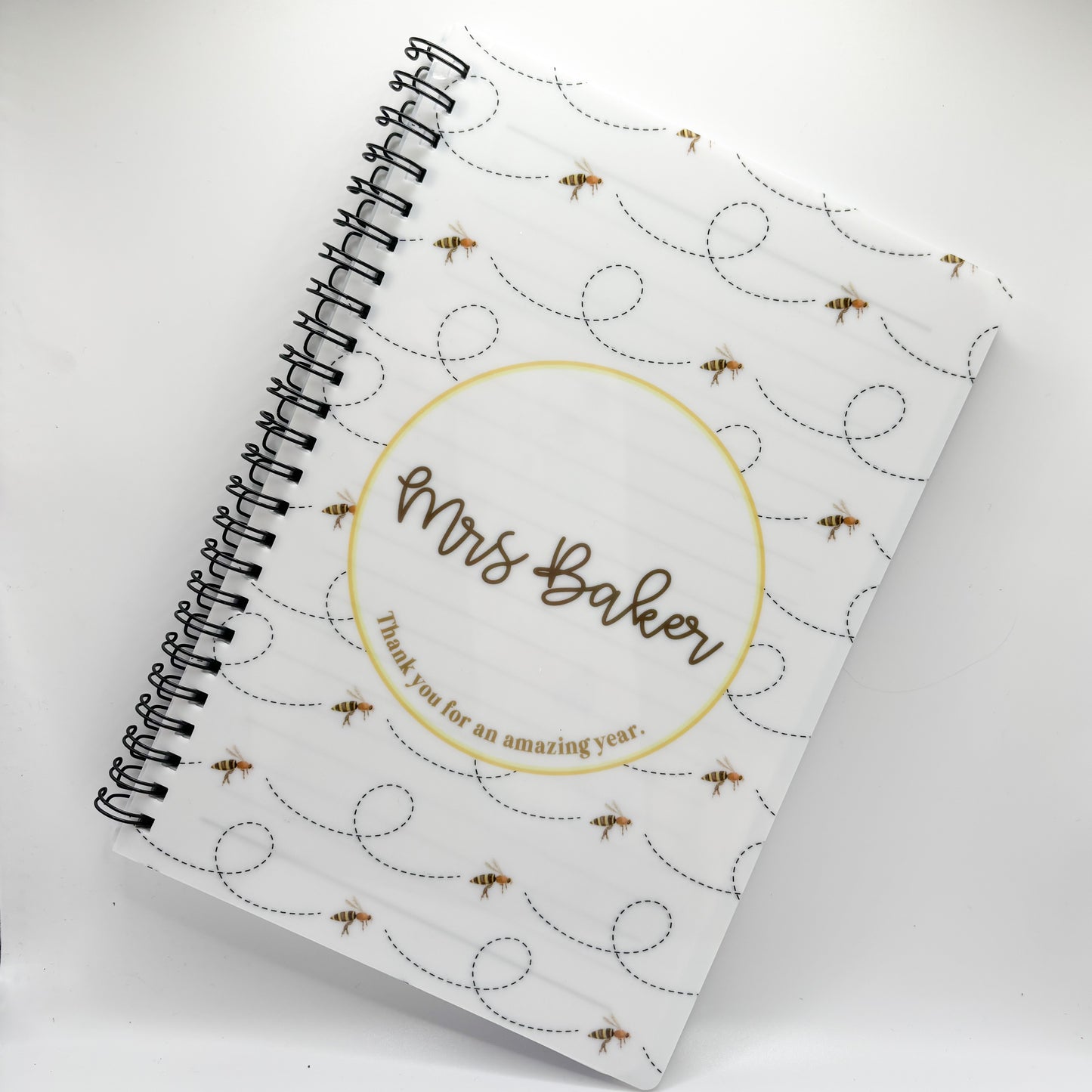 Personalised notebook