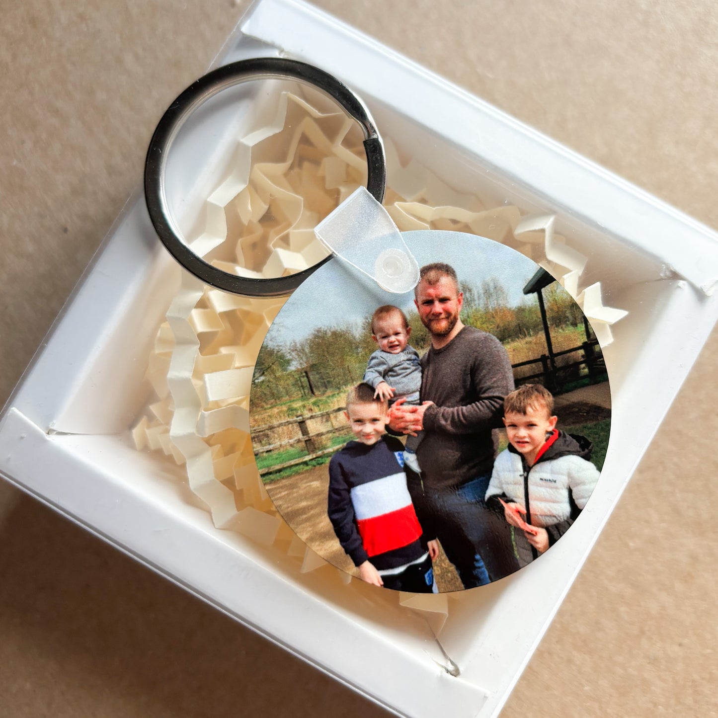 Photo keyring