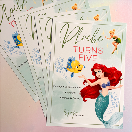 Party invitations