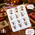 Christmas Mouse | Christmas Present Labels | Name Stickers | Easy Packing