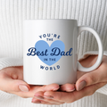 Worlds Best Dad Mug | Personalised | Dad | Gift | With multiple photos
