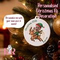 Elf-Yourself | Ceramic | Christmas Ornament | Personalised | Holiday gift | Photo