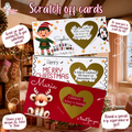 Christmas scratch off ticket | Memories | Souvenir | Foil | Elf