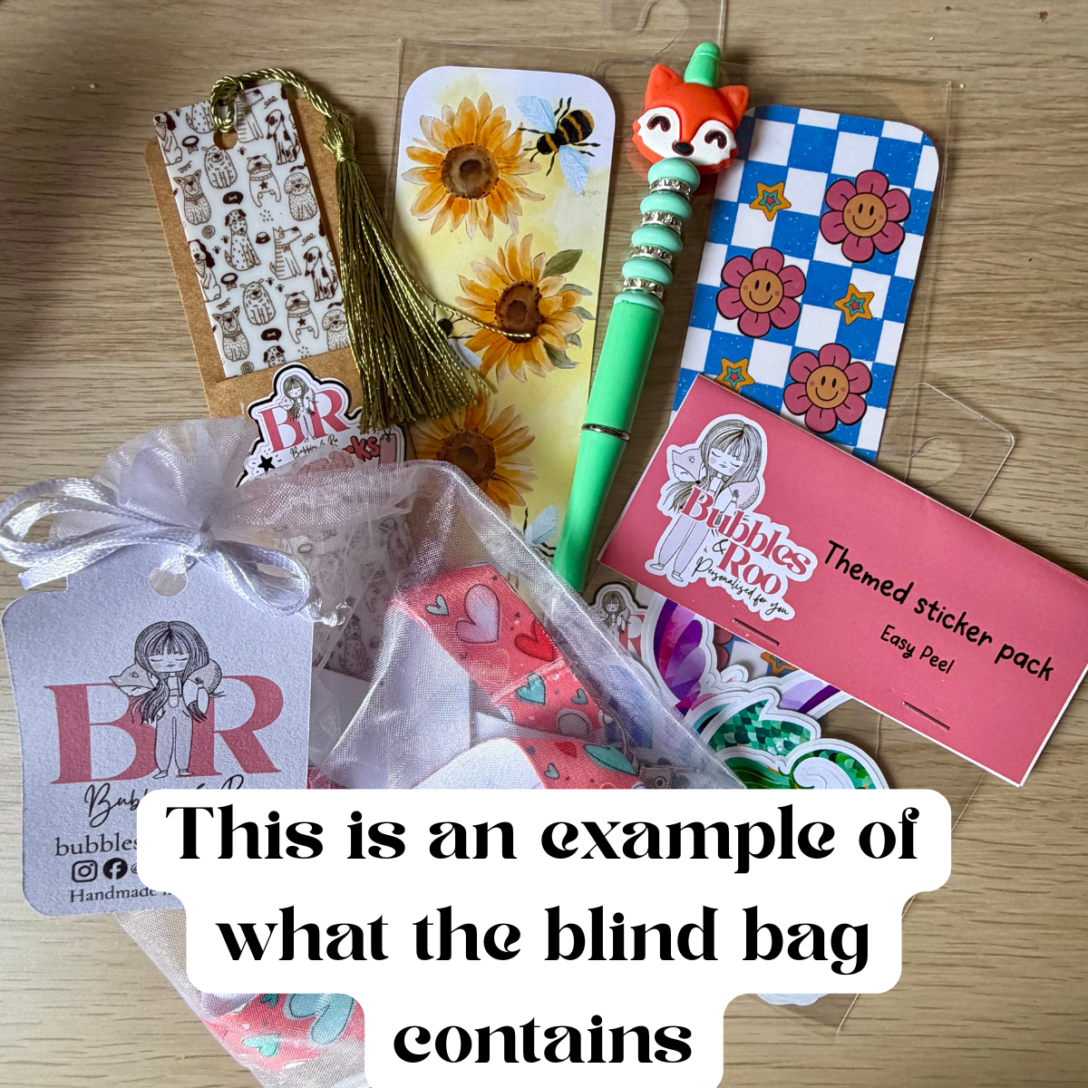 Blind bag + Note pad mystery bundle