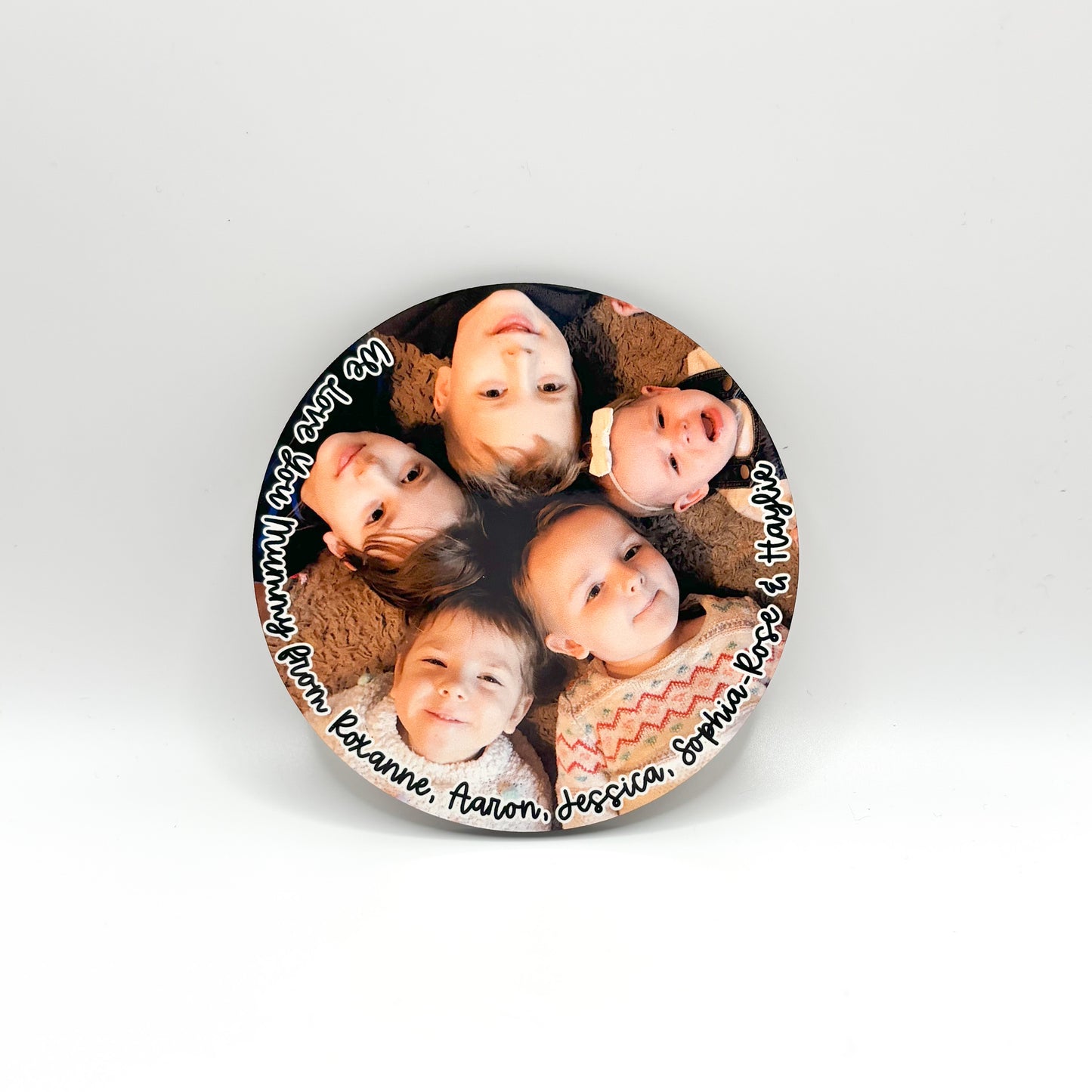 Coaster - photo & message