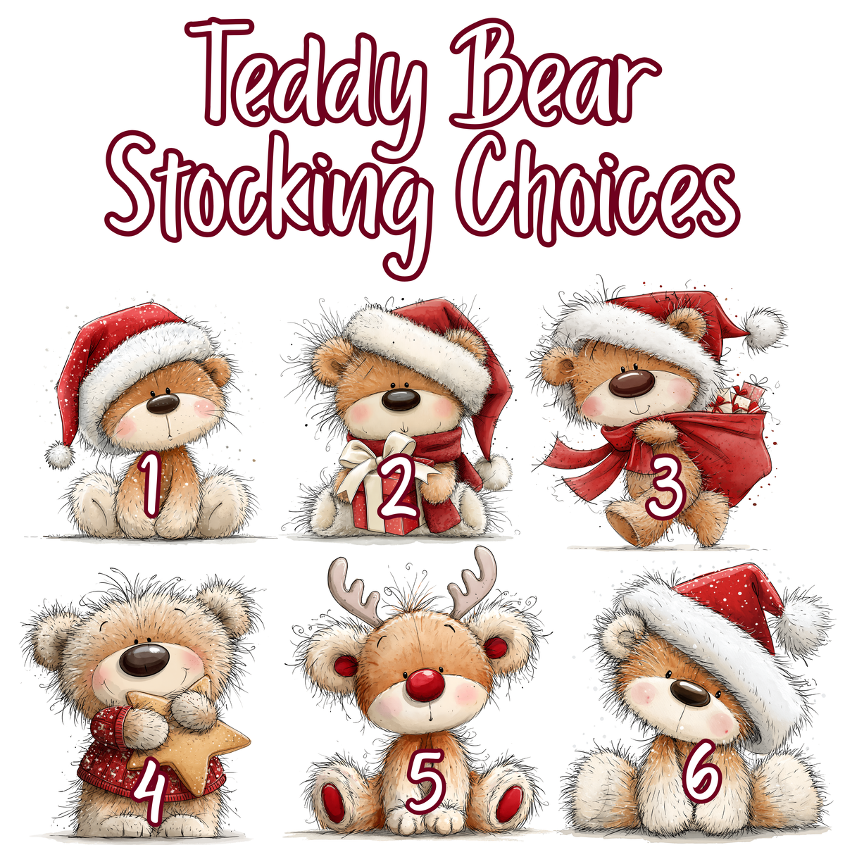 Christmas Stocking | Teddy Bear | Christmas Eve | Presents | Santa