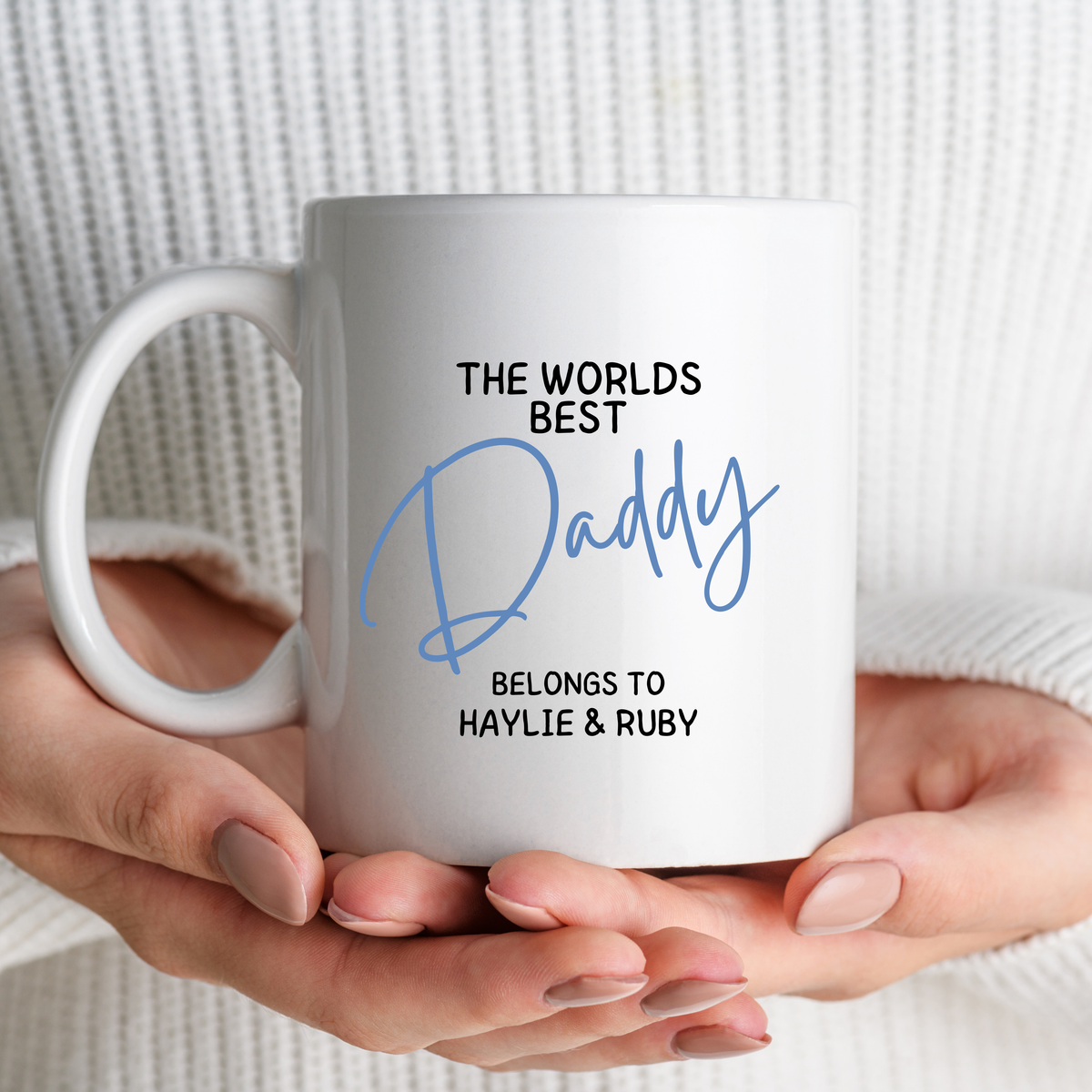 Fathers Day Mug | Personalised | Daddy | Grandad | Gift | With Photo