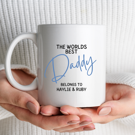 Fathers Day Mug | Personalised | Daddy | Grandad | Gift | With Photo
