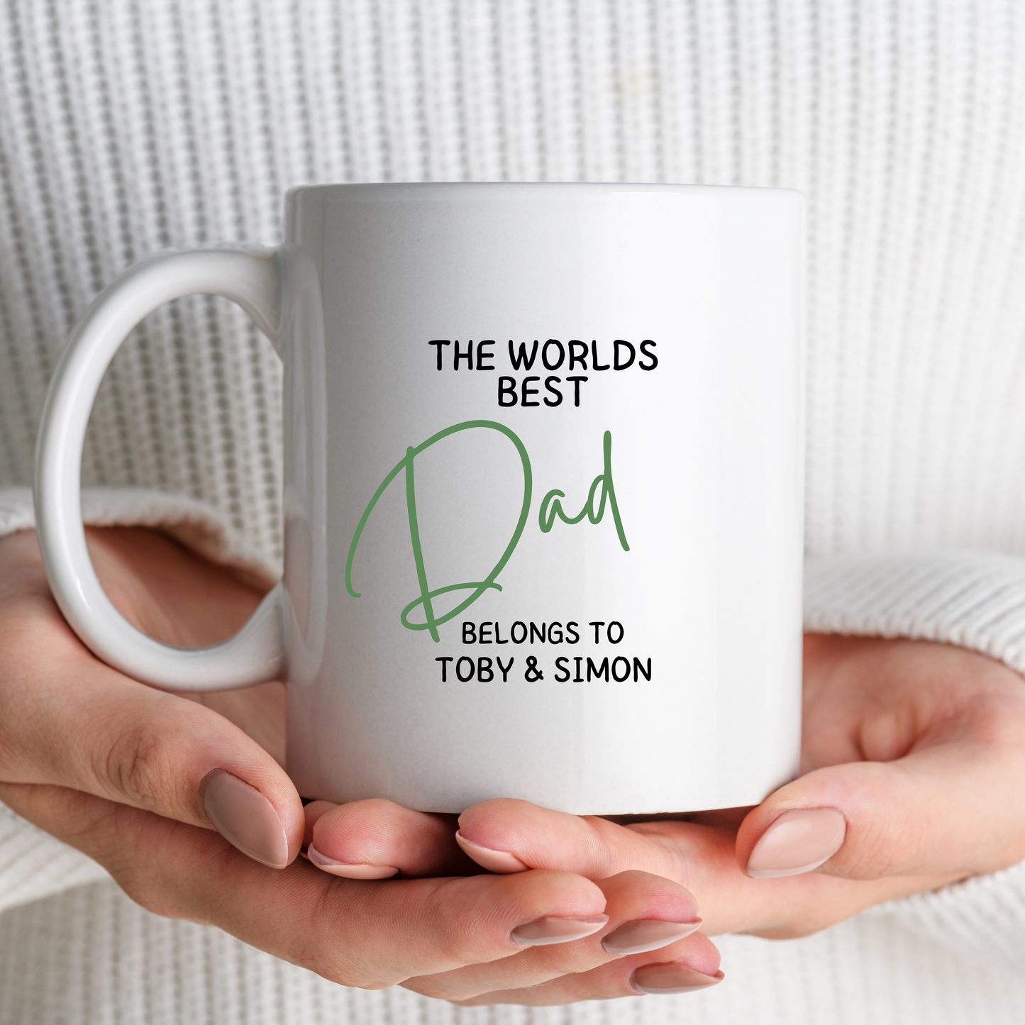 Fathers Day Mug | Personalised | Daddy | Grandad | Gift | With Photo