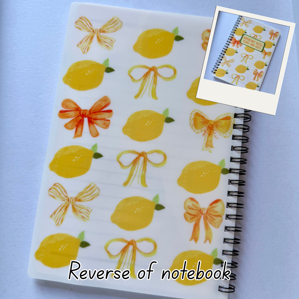 Note book | Lists | Teacher gift | Personalised | Diary | Journal
