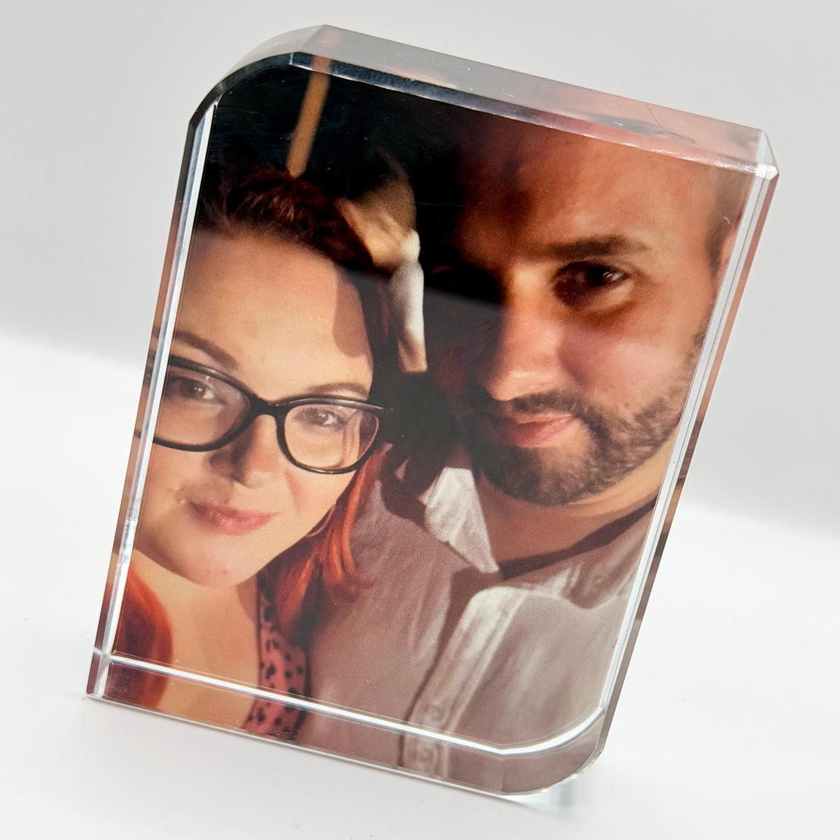 Crystal Photo Block | Small | Personalised | Photos | Gift idea