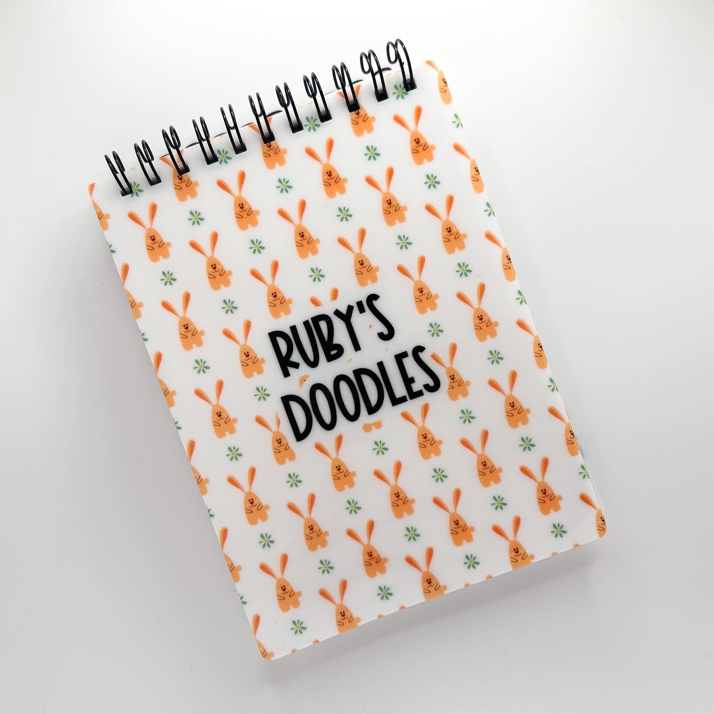 A6 personalised doodle pad