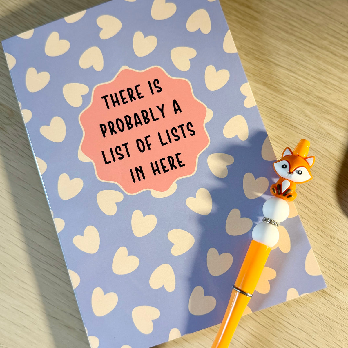 Note book | Lists | Teacher gift | Personalised | Diary | Journal