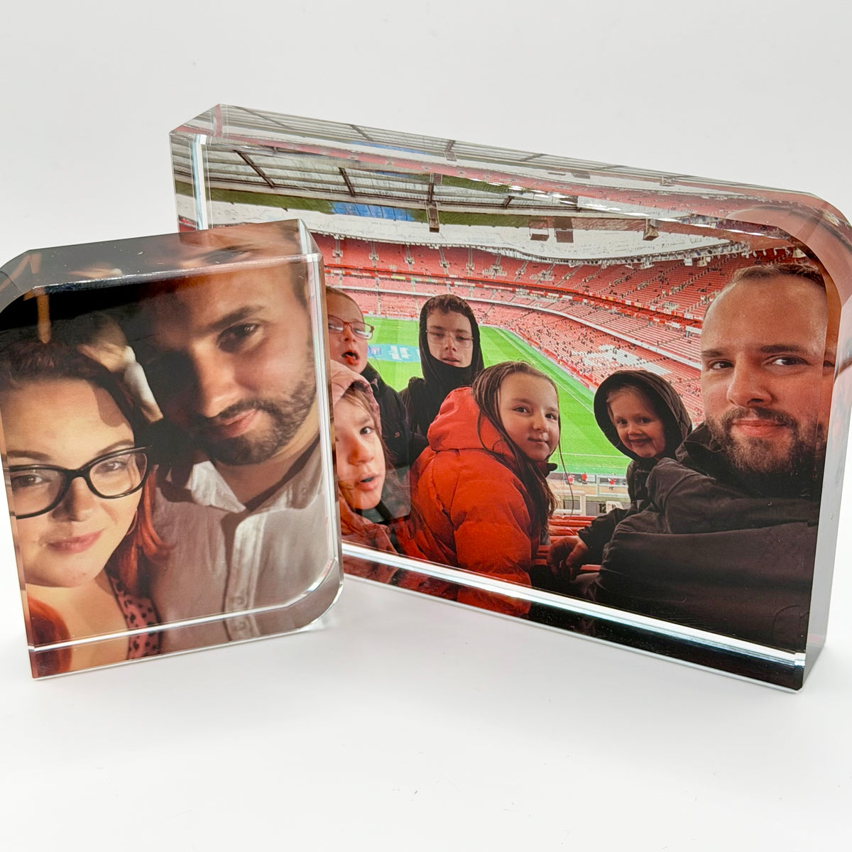 Crystal Photo Block | Large | Personalised | Photos | Gift idea