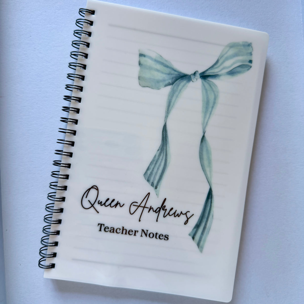 Note book | Lists | Teacher gift | Personalised | Diary | Journal