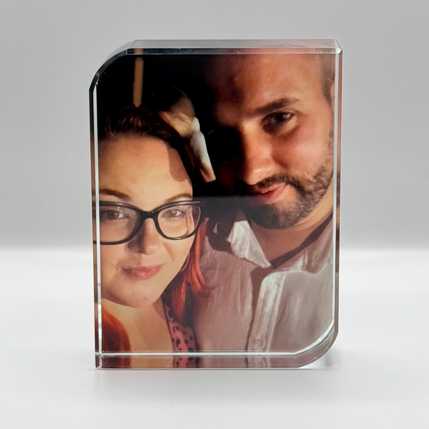 Crystal Photo Block | Small | Personalised | Photos | Gift idea