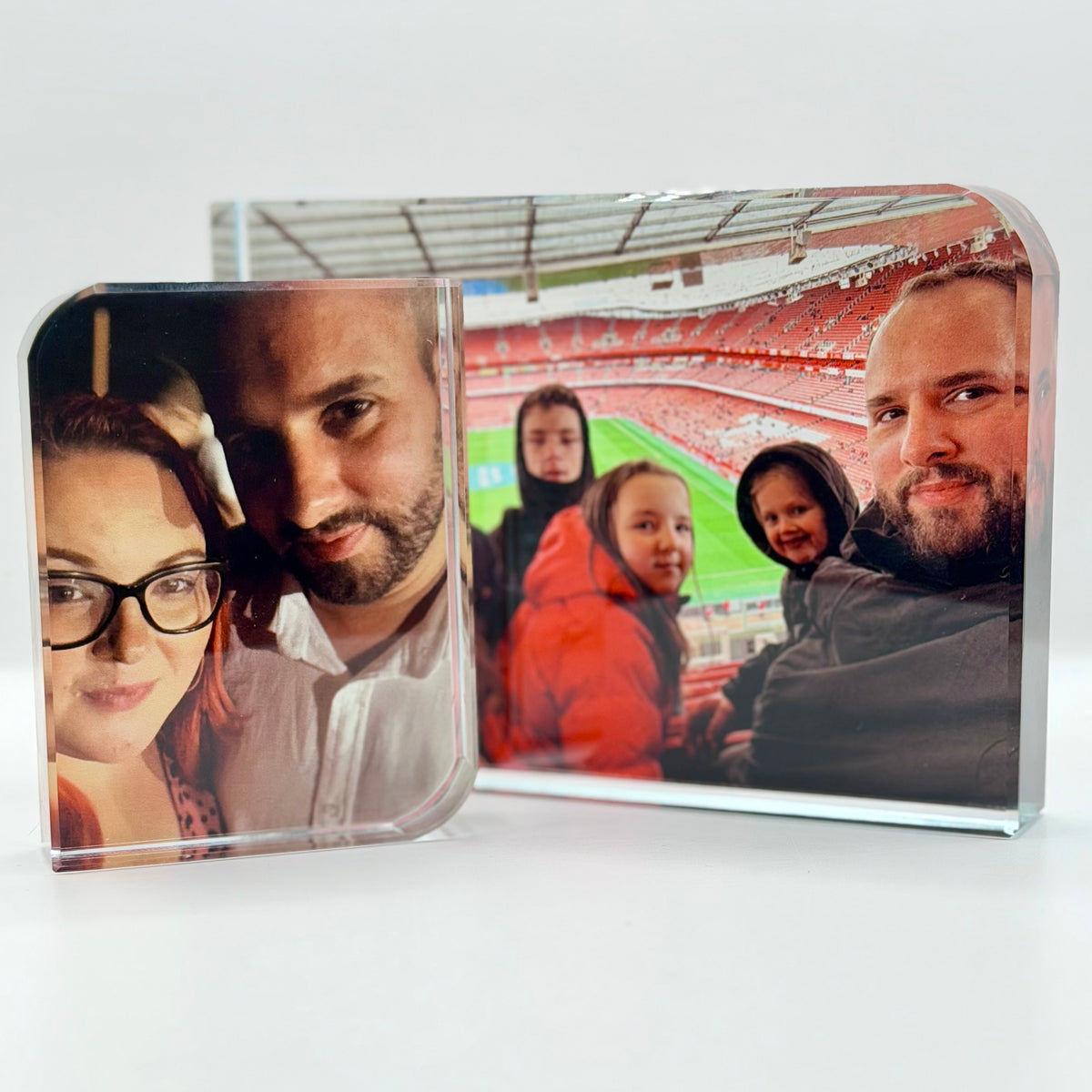 Crystal Photo Block | Large | Personalised | Photos | Gift idea