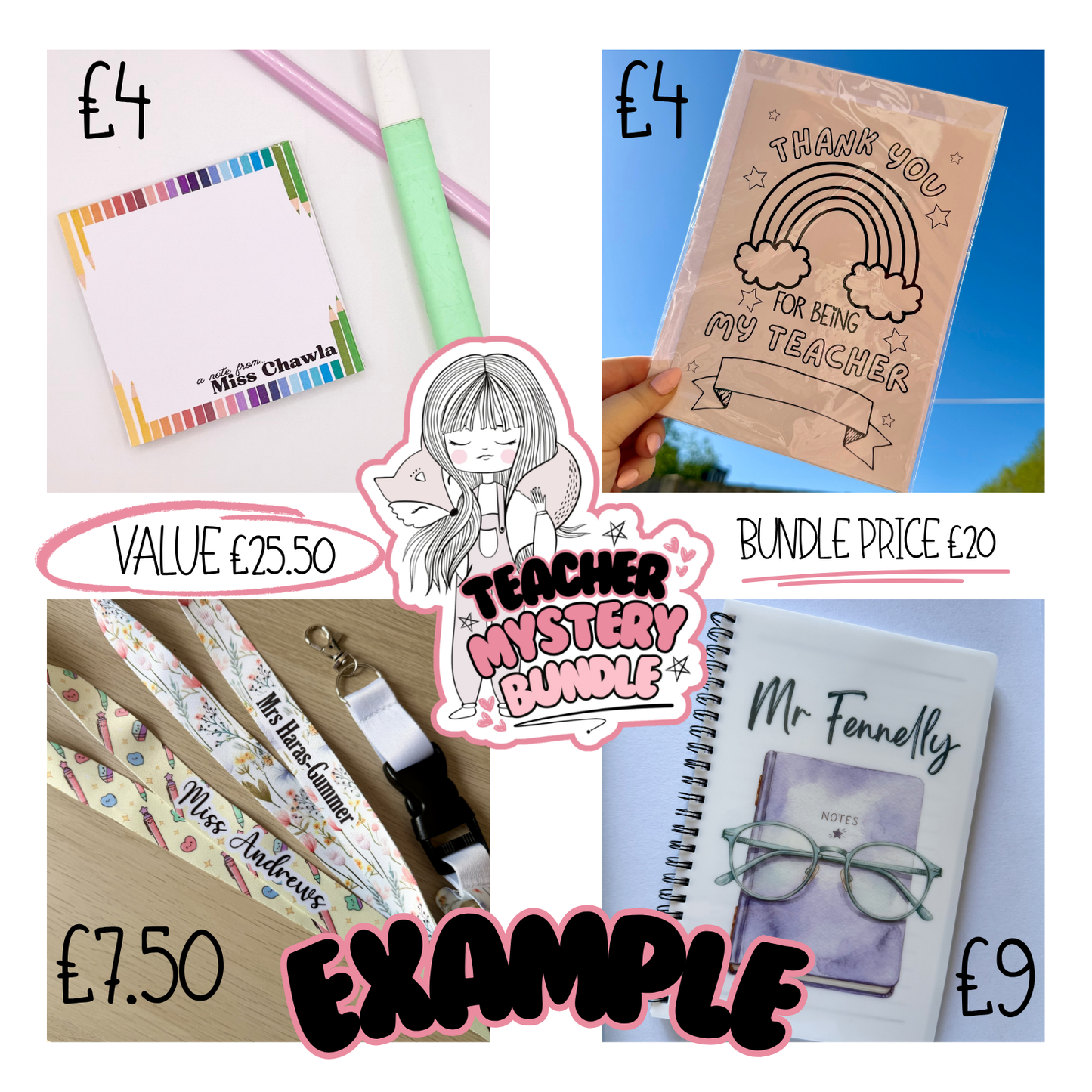 Teacher Gift | Mystery Bundle | Thank you