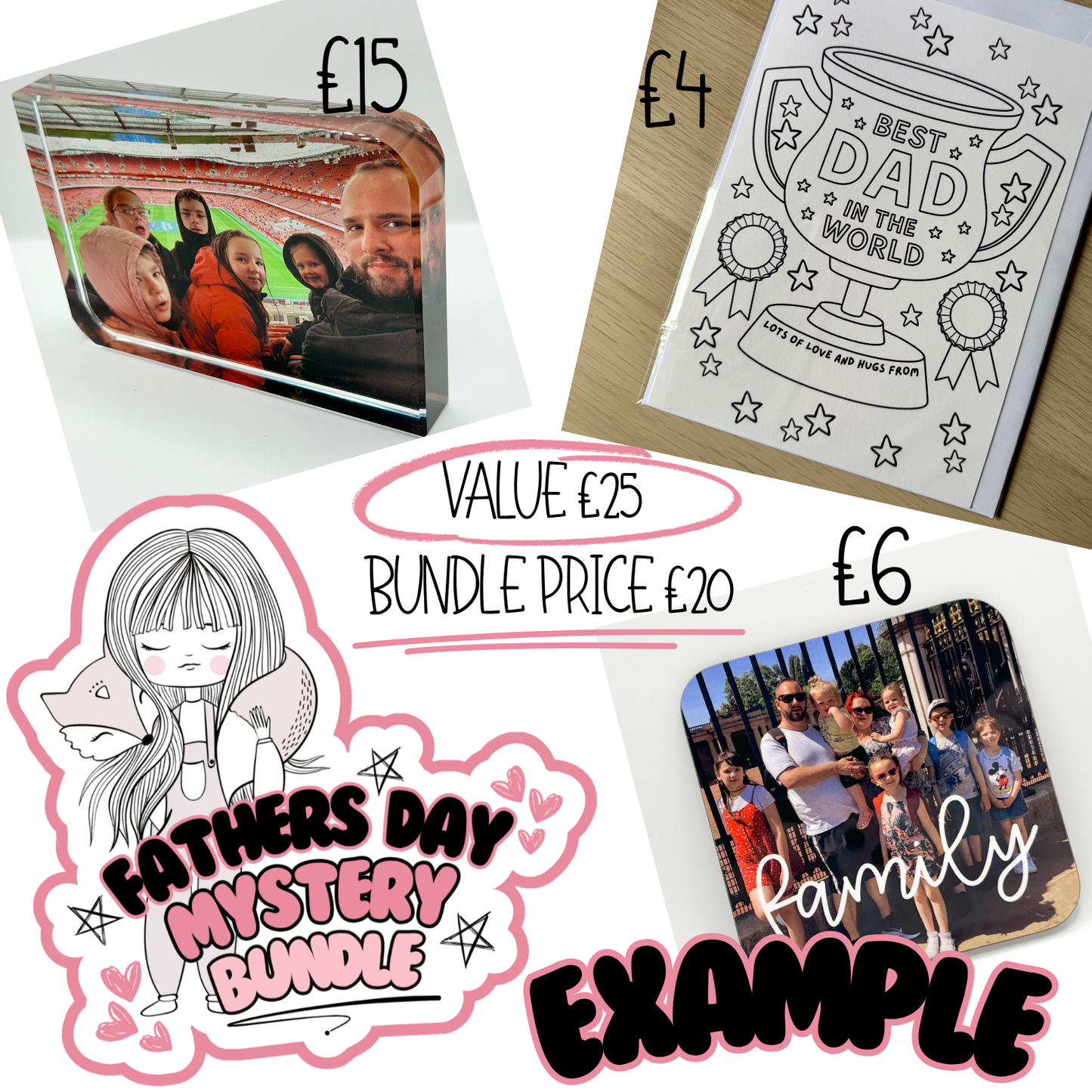 Fathers Day Gift | Mystery Bundle | Mug | Personalised