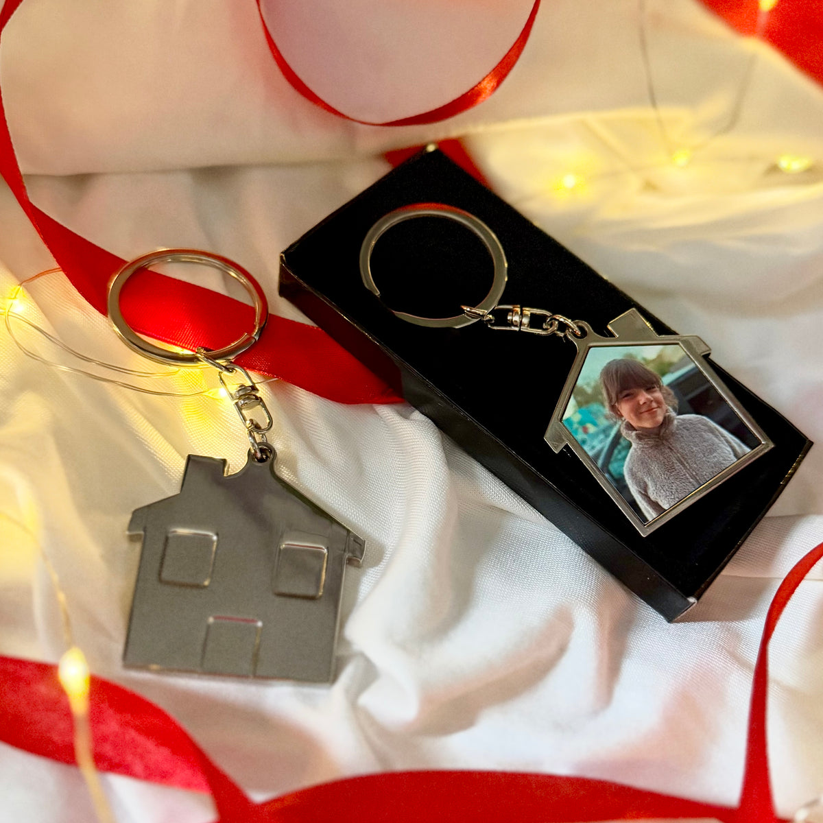 House Photo Keyring | Gift | Christmas | Personalised | New home | House keys