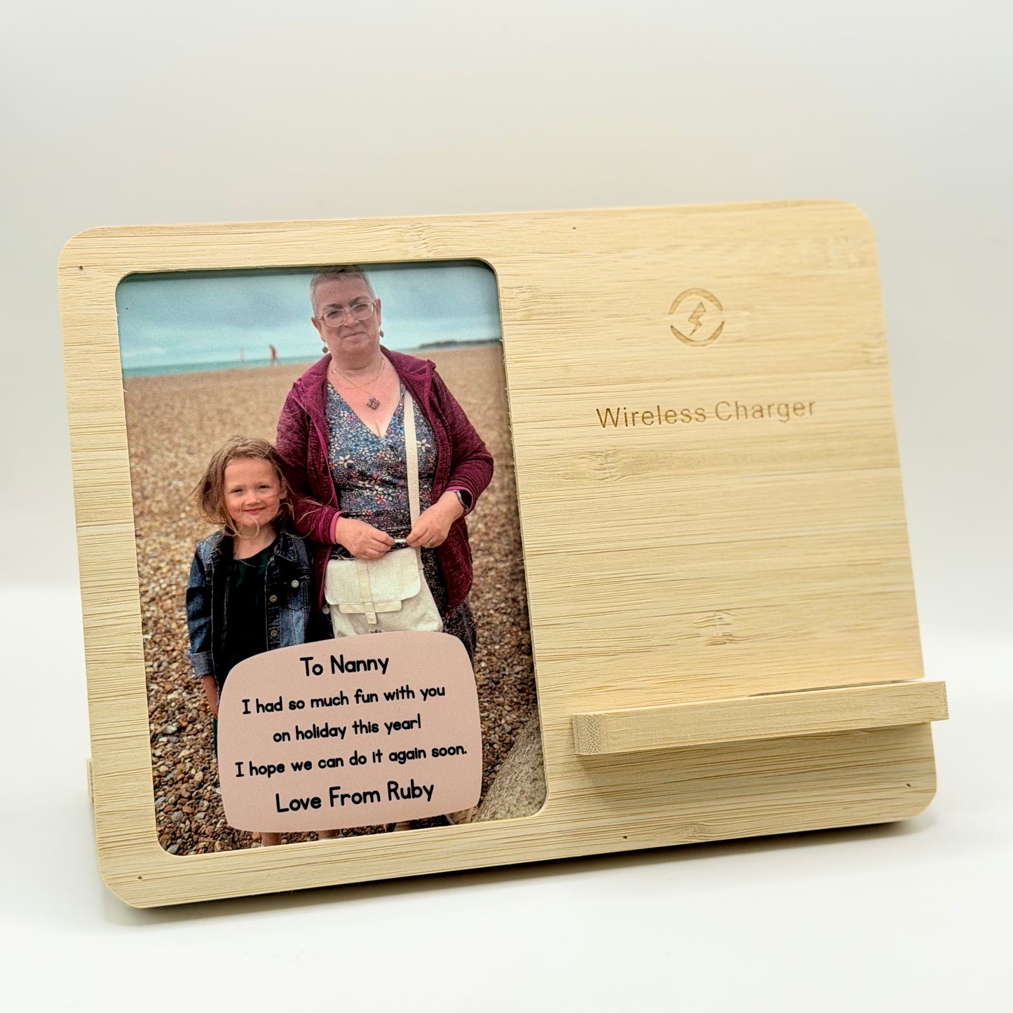 Wireless Charging Stand | Personalised Gift |  Photo Gift