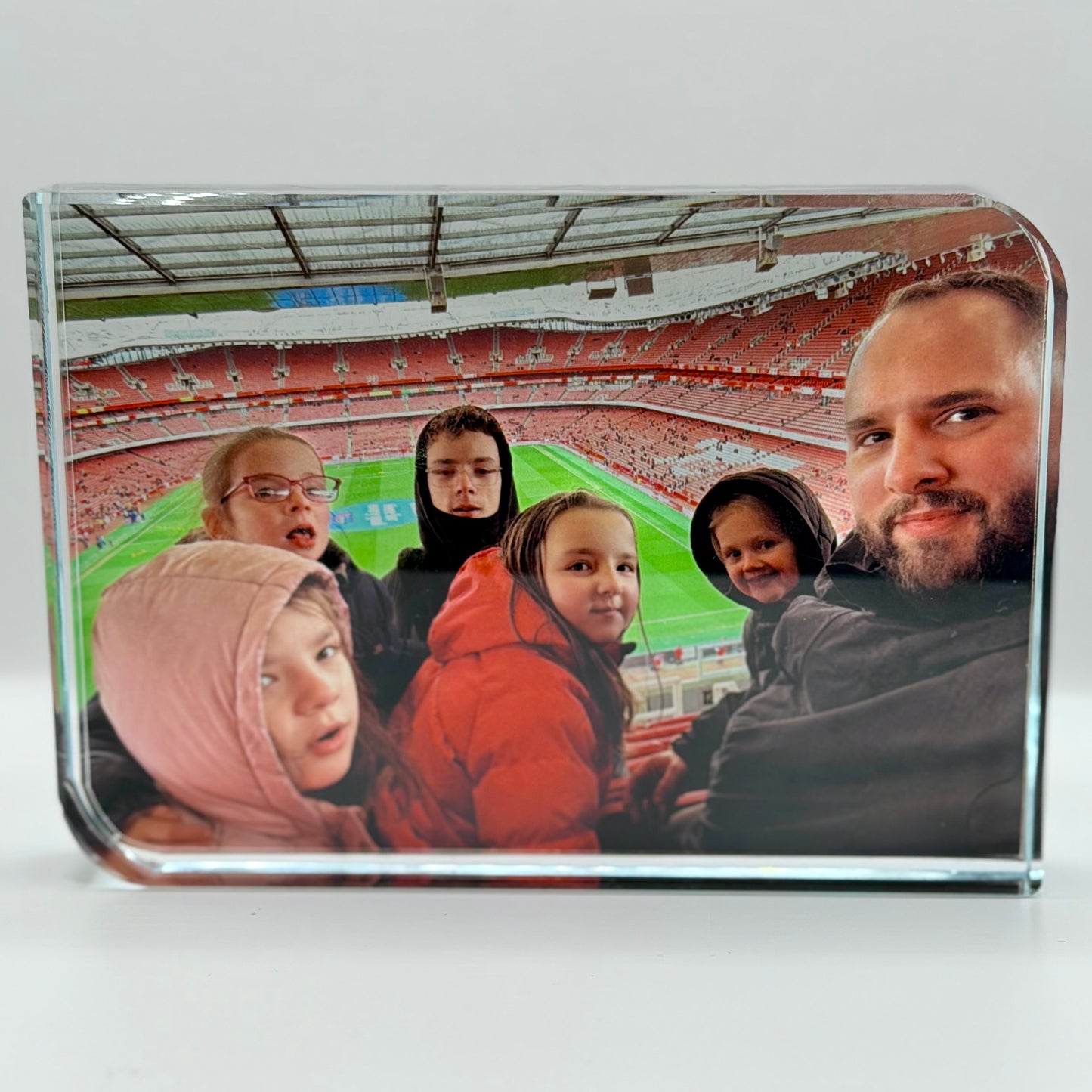 Crystal Photo Block | Large | Personalised | Photos | Gift idea