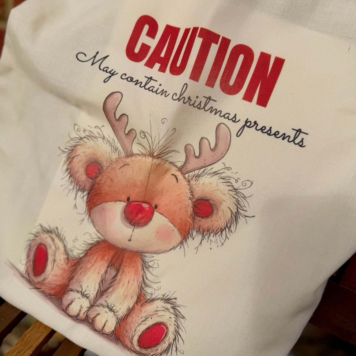 Christmas present tote bag | shopping | Gift idea | Christmas gift