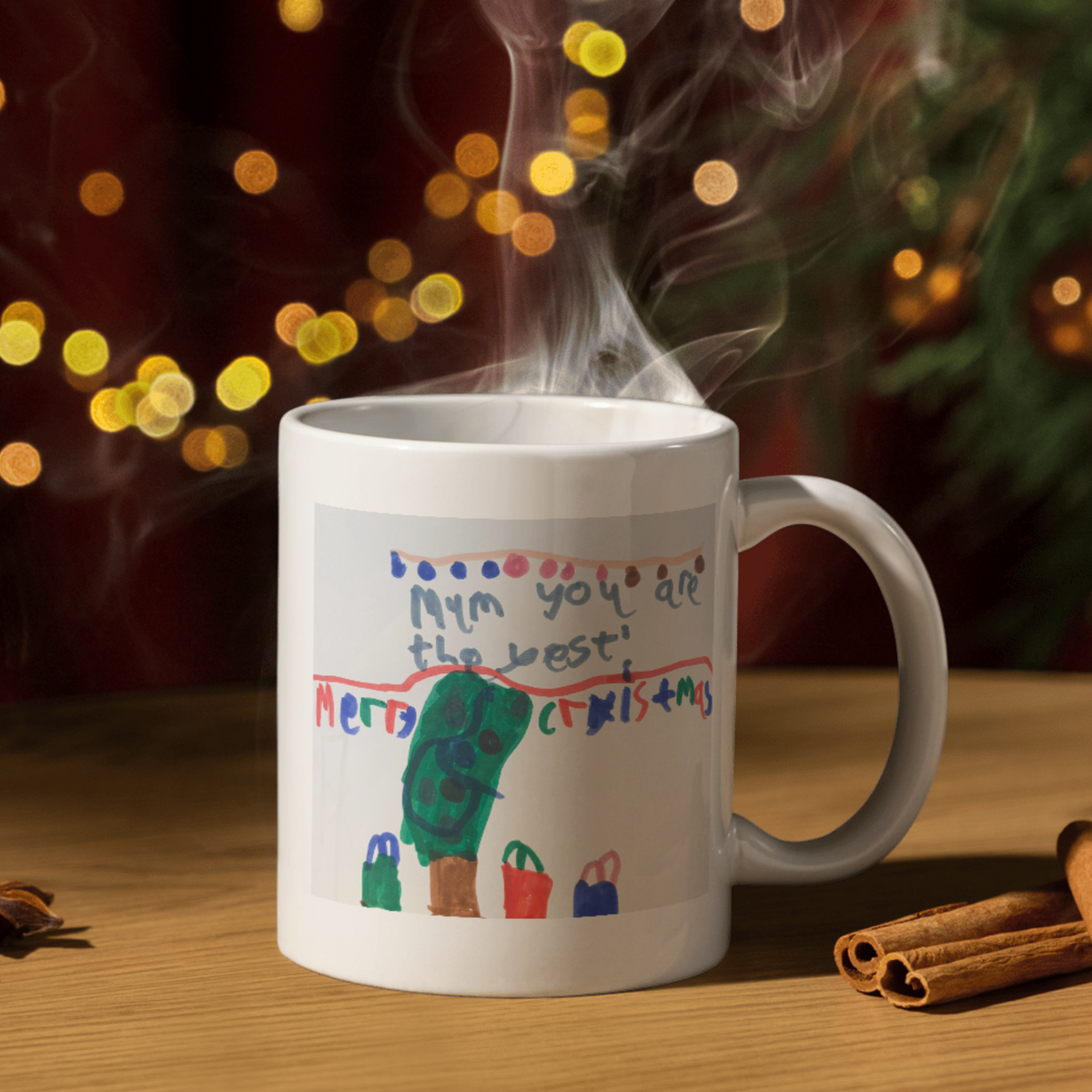 Draw me a gift | Personalised | Drawings on gifts | Mug | Decoration | Tote bag