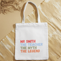 Tote bag | Personalised | Teacher gift | Gift idea