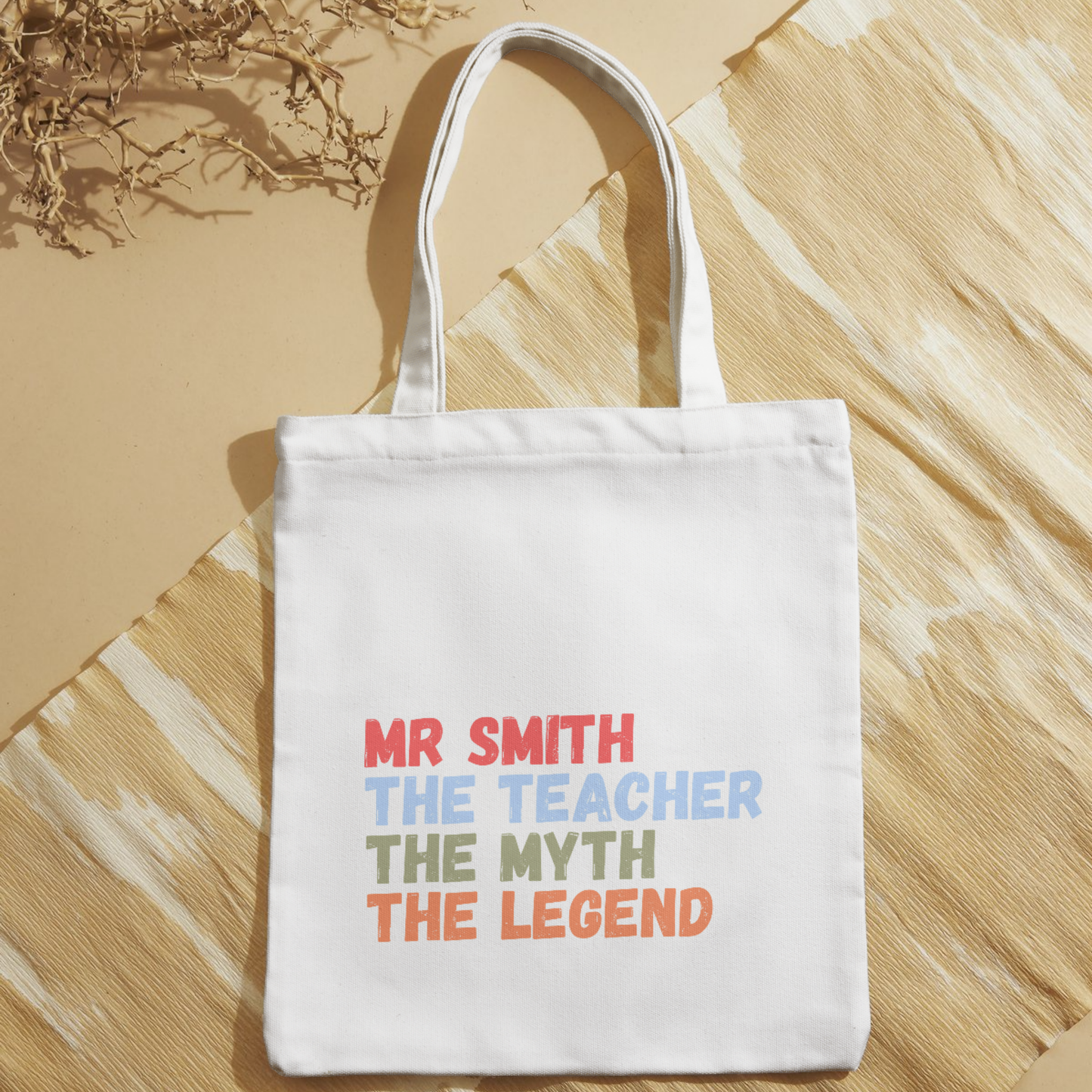 Tote bag | Personalised | Teacher gift | Gift idea