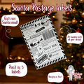 Santa Mail | Christmas | Gift Labels | Stickers